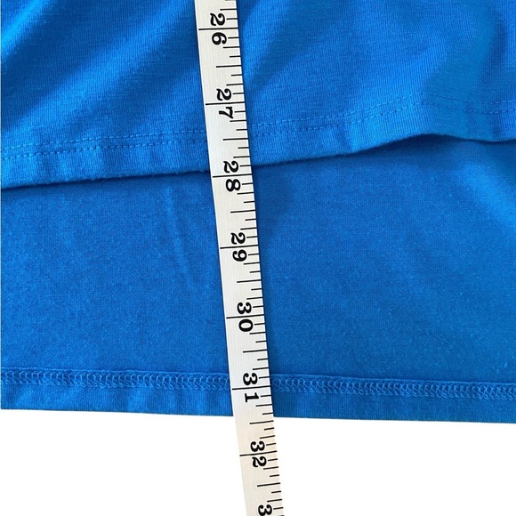 Zenana Outfitters Oversized Blue T-Shirt Relaxed Fit - Picture 7 of 12